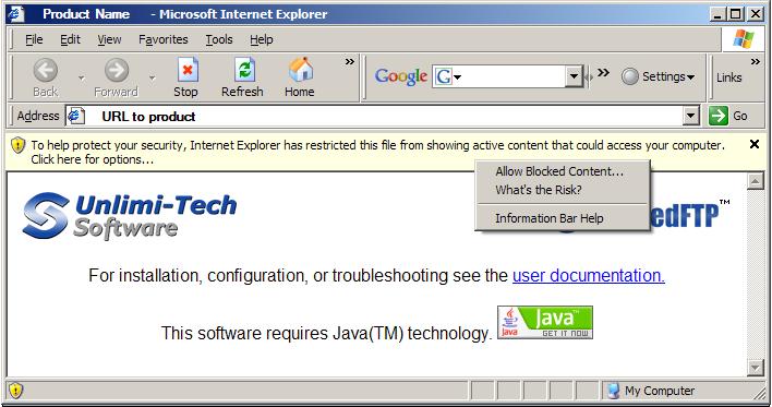 IE Security Toolbar
